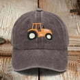 thumbnail image 2 of Tfken Baby Kids Baseball Cap Car Print All-Season Comfortable Fashion Yellow Hat, 2 of 3