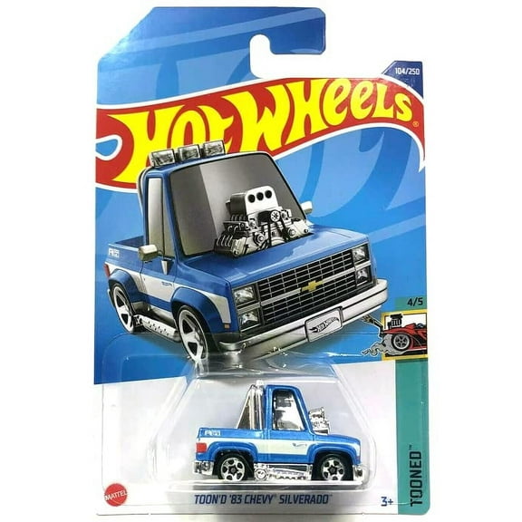 Hot Wheels Toon'd '83 Chevy Silverado Tooned 4/5 104/250 - Assorted