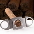 thumbnail image 2 of Stainless Steel COHIBA Cigar Cutter Metal Classic Cutter Guillotine Cigar Scissors Gift Puncher Cutting Knife Cigar Accessory (B), 2 of 7