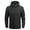 Black, variant on Fesfesfes Men's Jackets Fall And Winter Hoodie Jacket Casual Windproof Outerwear Hooded Coat Plus Size Jackets for Mens