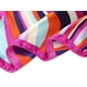 thumbnail image 5 of BUFANDA CUADRADA DE PATRÓN DE FLORES INSPIRE CHIC, BUFANDA GEOMÉTRICA PARA MUJERES, AZUL, ROSA, MORADO, NARANJA 20 x 20'', 5 of 6