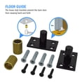 thumbnail image 4 of Nuk3y Bifold Sliding Barn Door Hardware Kit, 4 of 6