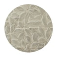 thumbnail image 4 of WYYP Circles Leaves Outdoor Fitted Polyester Fiber Tablecloth White, 4 of 8