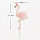 thumbnail image 3 of Pack De 5 Piezas De Decoración De De Bienvenida Al Bebé De Flamingo Tropical Brillante, 3 of 8