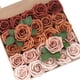 thumbnail image 5 of Rosas artificiales Cateissary 25 piezas naranja degradado, 5 of 6
