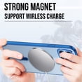 thumbnail image 4 of Carcasa De Lujo Transparente Magnética Magsafe De Carga Inalámbrica Para iPhone 13 12 11 Pro Max X XR XS 7 8 Plus SE3 Cubierta De Silicona Suave, 4 of 4