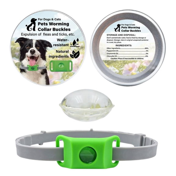 Pet Insect Buckle Collar, Antimosquito And Antiinsect Collar To Remove Fle QAD
