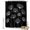 Black, variant on Shower Curtain Spring Black Dandelion Shower Curtains for Bathroom Decor, Waterproof Polyester Shower Curtain Set with Hooks, Standard Size 72" x 72" Beige