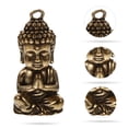 thumbnail image 3 of MasteelfCA 2Pcs Chinese Style Buddha Pendant Jewelry Making Charm Ornament Craft Accessory, 3 of 7