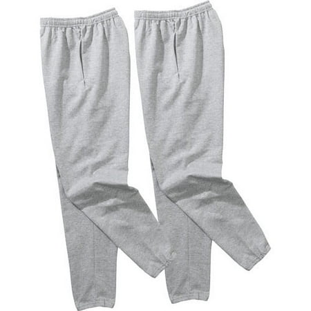 Men's Fleece Pants, 2 Pack