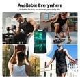 thumbnail image 7 of Pofeuu Northern Lights Print Men's Muscle T-Shirt, Sleeveless, Muscle Tank, Classic Muscle Tee Top For Men Casual Sleeveless Muscle T-Shirt Trendy Clothes-Medium, 7 of 7