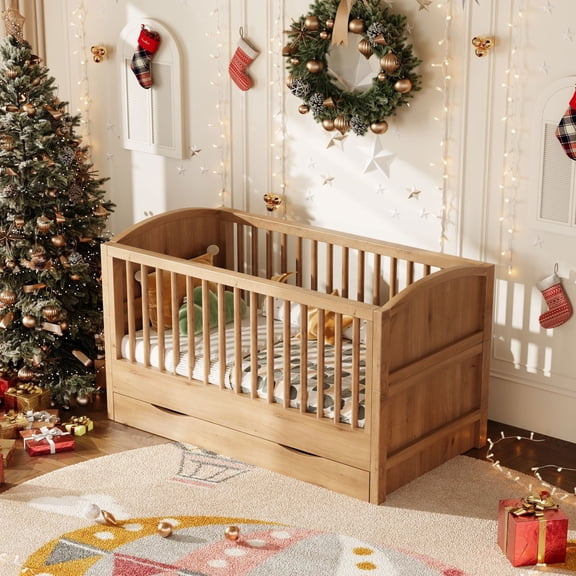 4-in-1 Convertible Crib