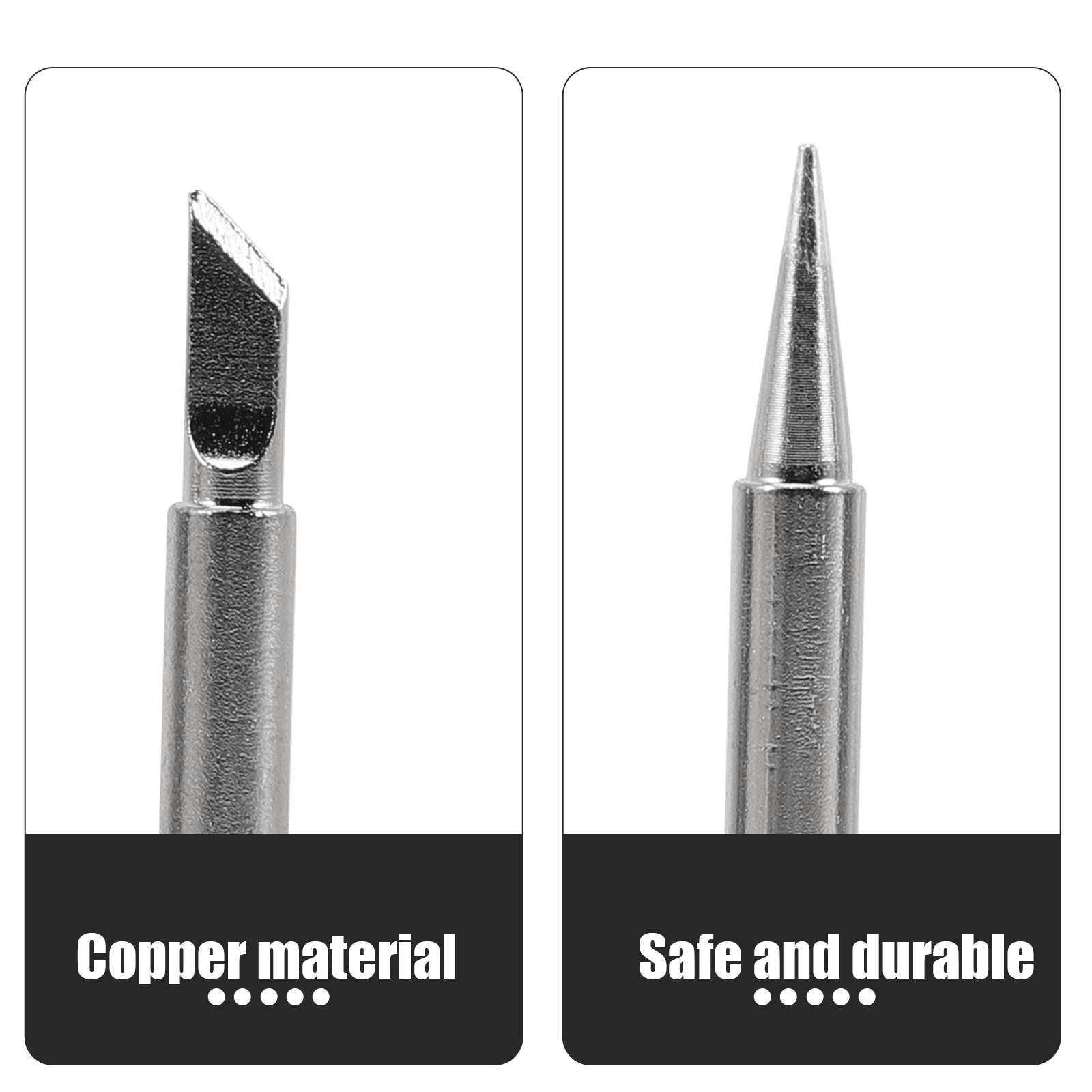 5 Sets Solder Tip Cleaner Ring Sizer Soldering Iron