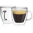 thumbnail image 1 of Tazas de café expreso con vasos aislados de doble pared (juego de 2), 1 of 5