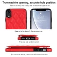 thumbnail image 3 of for iPhone XR Wallet Case with Card Holder RFID Blocking, Kickstand Card Slots Case, Dimaond Patterned Elegent PU Leather,Double Back Flip Magnetic Clasp and Durable Shockproof Cover,Red, 3 of 8