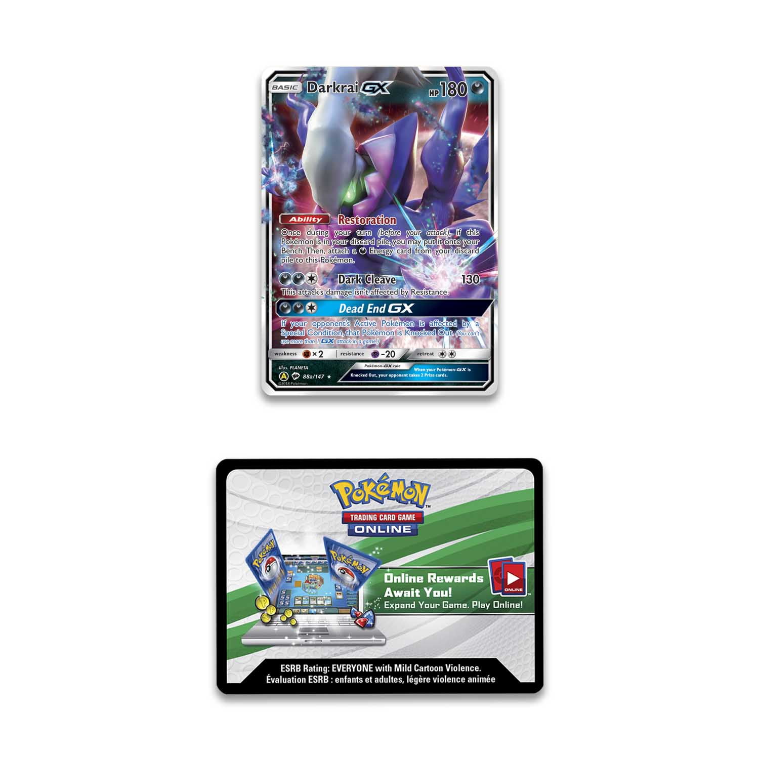 Shining Legends - Figure Collection (Shiny Darkrai GX)