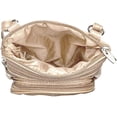 thumbnail image 3 of SILVERFEVER Genuine Leather Organizer Handbag Cross Body - Shoulder Travel Bag, 3 of 5