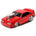 thumbnail image 2 of 1993 Ford Mustang SVT Cobra Red 1/64 Diecast Model Car by Muscle Machines, 2 of 3
