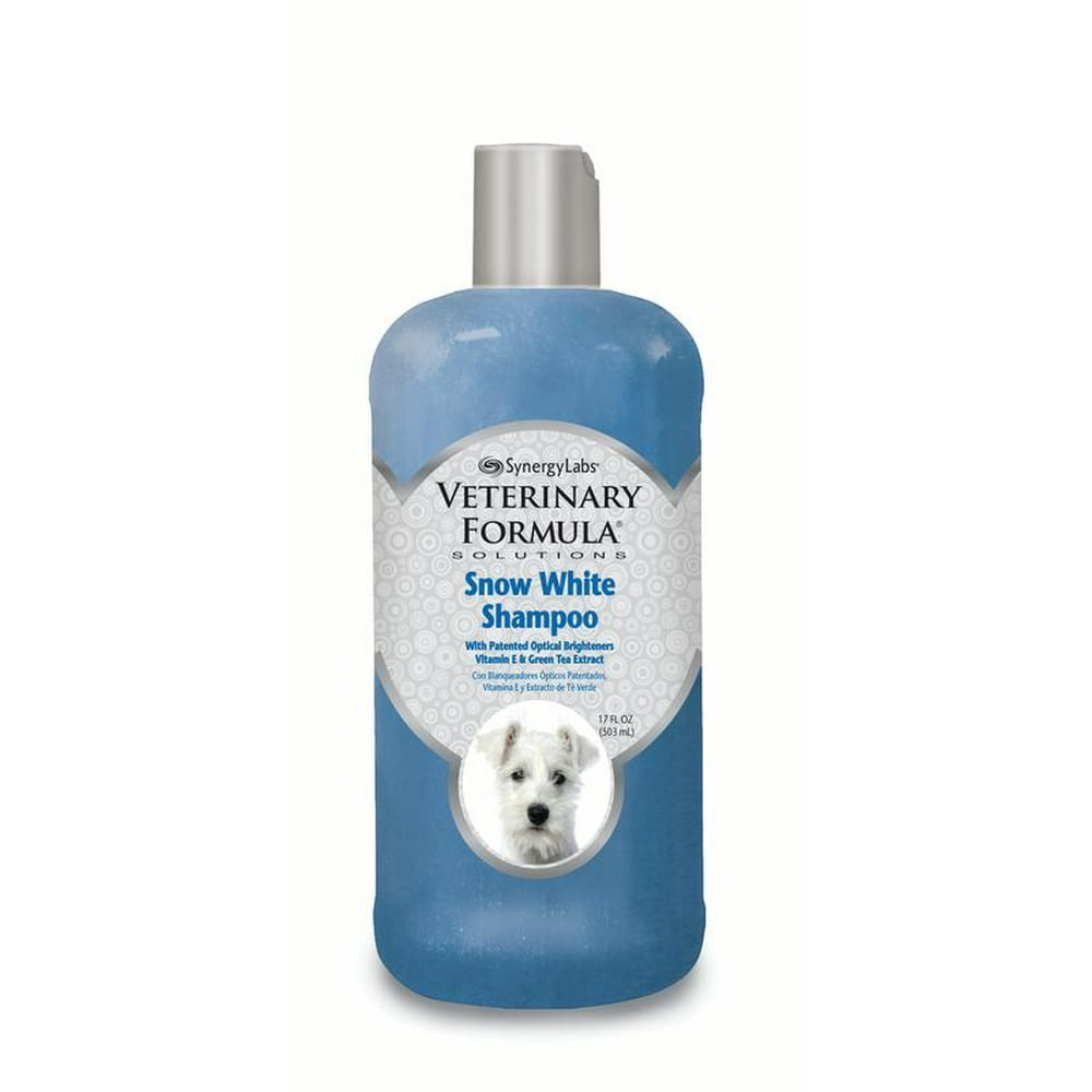 Veterinary Formula Solutions Snow White Shampoo for Dogs and Cats Fresh Scent, 17 oz