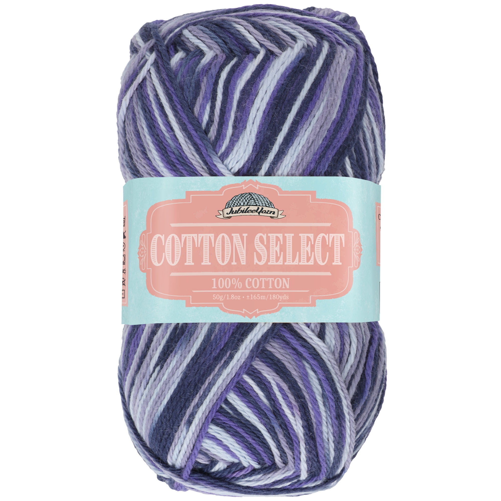 Cotton Select Sport Weight Yarn 100 Fine 4 Skeins Col 101 Vanilla Cream