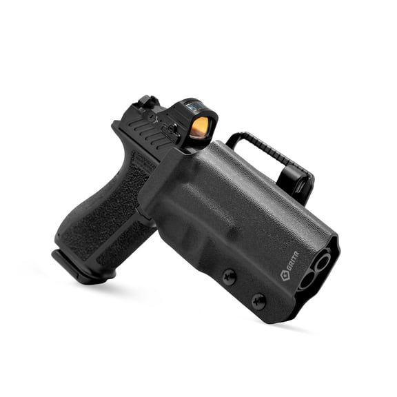 GRITR OWB Kydex Glock 17 Optics Ready Adjustable Retention R H Gun Holster