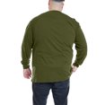 thumbnail image 3 of Wrangler Men’s Big and Tall Cotton Pocket Tee with Long Sleeves, Sizes 1XL-6XL, 3 of 4