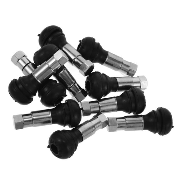 10pcs Automotive Valve Stem Metal Valve Stem for Tires Heavy Duty Tire Valve Stems Car Accessories Tubeless Valve Stem For Vehicle Tires