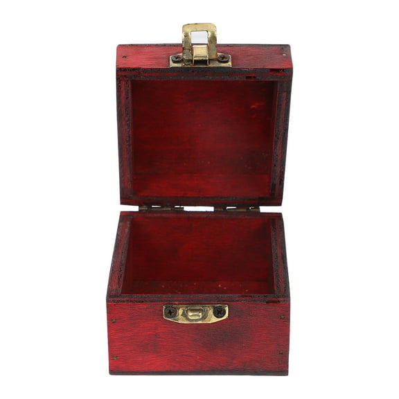 STRANDCHIC Retro Cedar Storage Box for Home Organization and Decor, Wooden Holder for Household Items