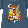 thumbnail image 3 of Instant Message - Ten Cent Hotdog Night - Girls Ss Fleece Dress, 3 of 6