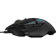 Logitech - G502 HERO Wired Optical Gaming Mouse with RGB Lighting - Black