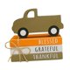 thumbnail image 2 of Decoración de otoño, estatua de coche de Acción de Gracias, libros de madera, adorno decorativo para estantería para bienvenida a, 2 of 9