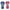 Men Royal / Women Pink, variant on I Love My Crazy GF BF Matching Couple Cotton Jerseys (Men Royal / Women Black) (Men S / Women S)