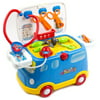 2 in 1 Medical Vehicle for kids unique Musical Sound and Equipment Rescue Ride on Vehicle Colorful Set of Medical Equipment