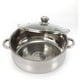 thumbnail image 4 of Olla a presión determinada del vapor del acero inoxidable que cocina la olla a presión determinada con la manija del metal, 4 of 6
