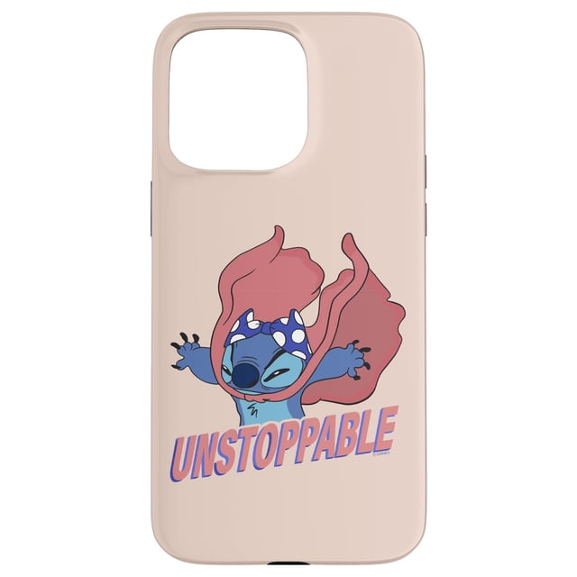 Funda para iPhone 15 Pro Max Disney Unstoppable Stitch
