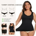 thumbnail image 4 of MISS MOLY Shapewear Tummy Control Tank Top Compression Tanks for Women V-Neck Camisole Cami Slimming Body Shaper, 4 of 7