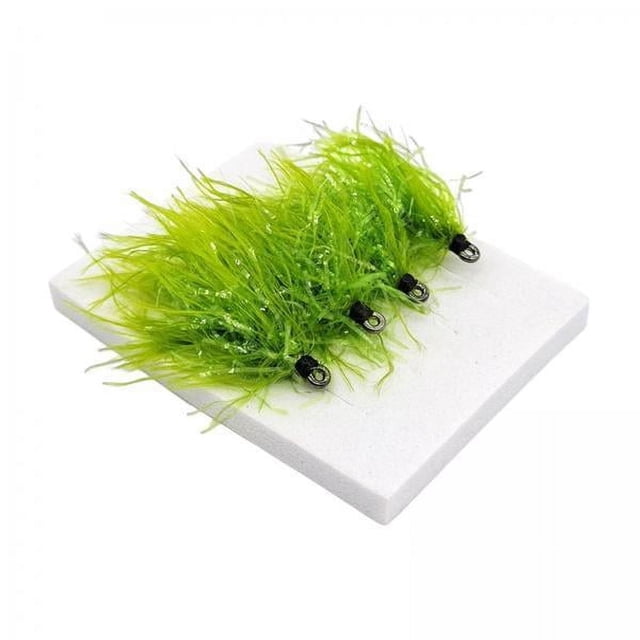 Señuelos de pesca con mosca,Señuelos de pesca con mosca Moscas de pesca con anzuelo,Señuelos de pesca con mosca portátiles para carpa herbívora,Accesorios de pesca con mosca de agua dulce