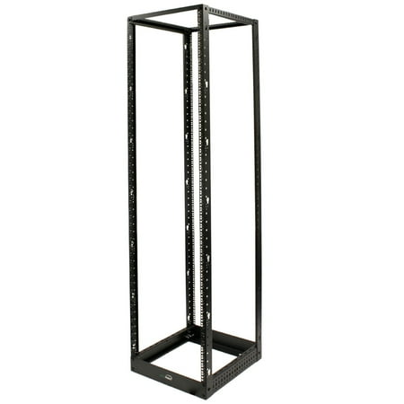 Navepoint 45U Professional 4-Post IT Open Frame Server Network Relay Rack 7 Feet Tall Black price history on PriceWatchPro