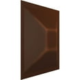 thumbnail image 2 of Ekena Millwork 11 7/8"W x 11 7/8"H Diane EnduraWall Decorative 3D Wall Panel, Universal Aged Metallic Rust (Covers 0.98 Sq. Ft.), 2 of 5
