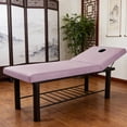 thumbnail image 4 of SIfdSeng Massage Fitted Sheet Brushed Polyester Bed Cover for Spa Salon & Universal Size with All Round Elastic Machine Washable, 4 of 6