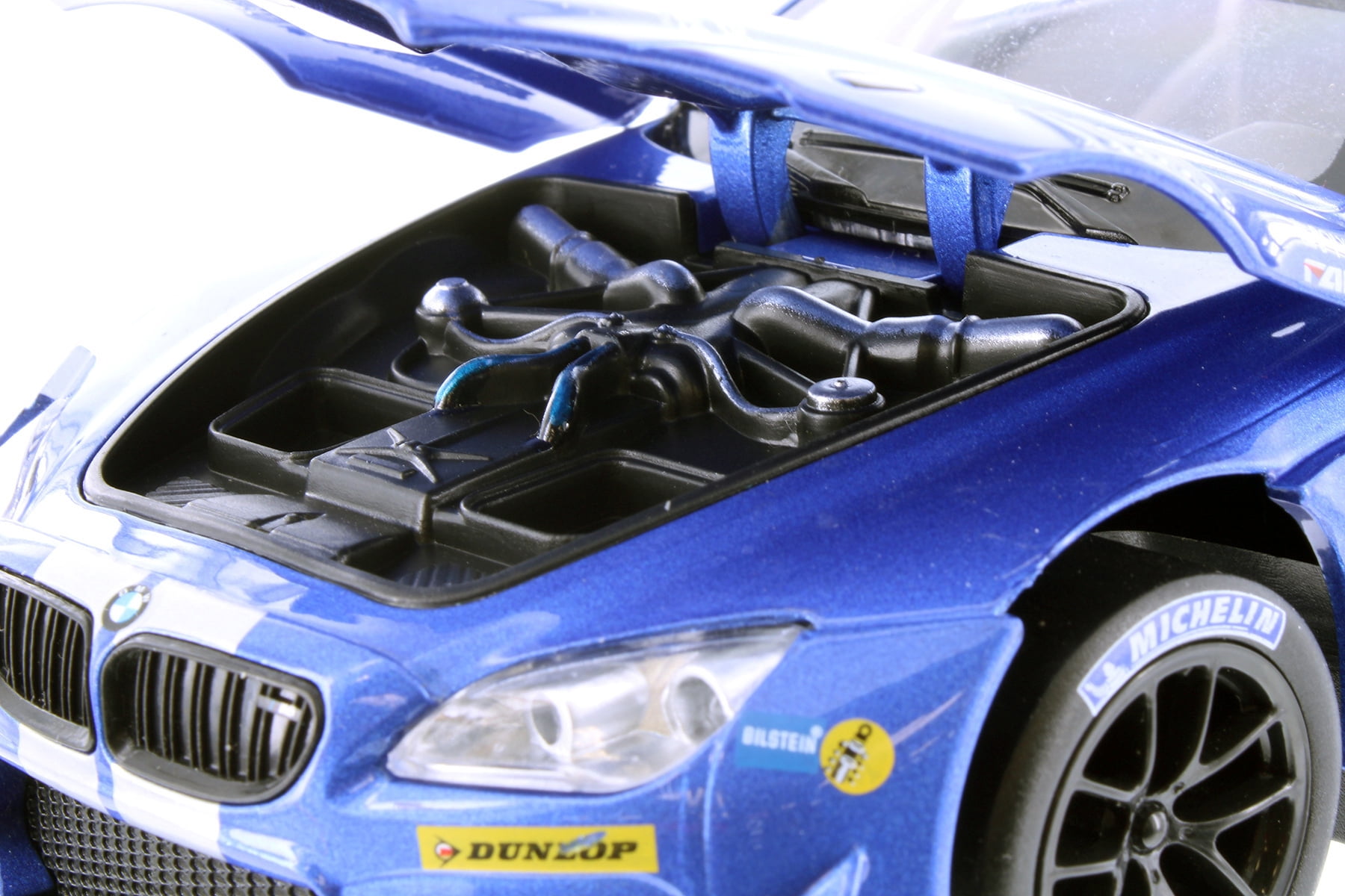 BMW M6 GT3 #101, Blue - Showcasts 68255BU - 1/24 Scale Diecast Model Car