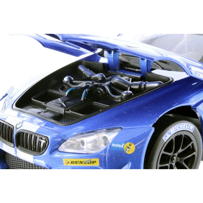 BMW M6 GT3 #101, Blue - Showcasts 68255BU - 1/24 Scale