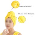 thumbnail image 4 of Fundas de toallas para el cabello: toallas absorbentes de secado rápido, paquete de 3 para mujeres con cabello rizado, largo, húmedo y grueso, 4 of 5