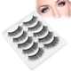 thumbnail image 4 of 5 Pairs False Eyelashes Thick False Lashes False Lashes Set Soft Makeup False Eyelashes Stage for Women Girls Makeup, 4 of 8