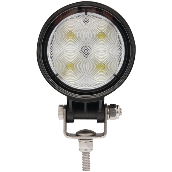 SeaChoice 51601 LED 12/24V Round Flood Beam Work Light