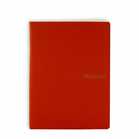 - Fabriano EcoQua Notebook, 5.83in x 8.27in, Blank, 38 Sheets, Raspberry