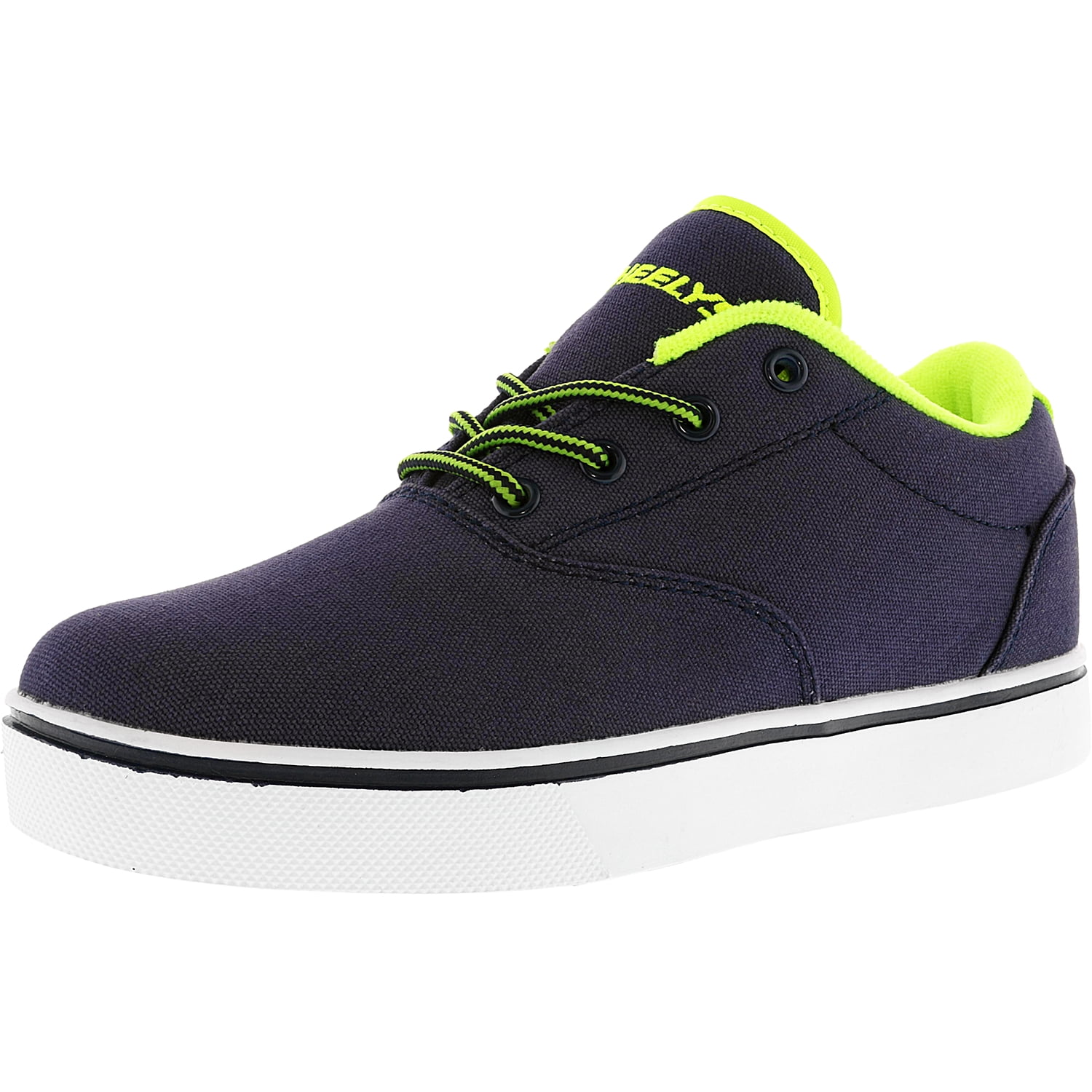 Heelys Launch Navy/Bright Yellow AnkleHigh Fashion Sneaker 3M