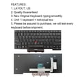 thumbnail image 4 of Methold Teclado de portátil sin retroiluminación, teclado de escritura fluida, pieza de repuesto ergonómica para ThinkPad E14 Slim Cuadernos de escritura y cuadernos de bocetos, 4 of 5