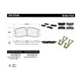 thumbnail image 2 of Centric Parts, Inc. 104.07540 Semi-Metallic Brake Pads, 2 of 4