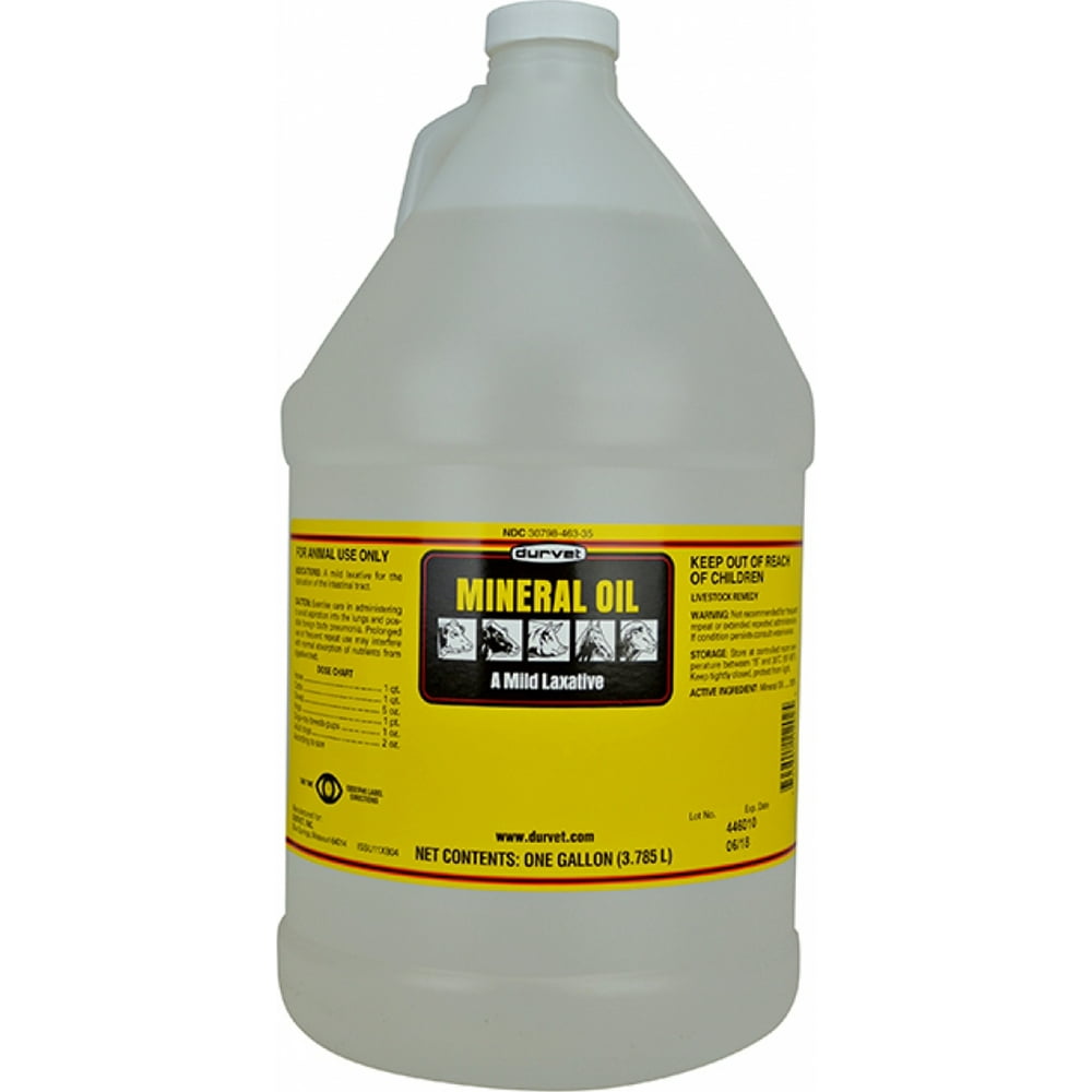 Durvet Inc DMineral Oil 1 Gallon (Case of 4 )